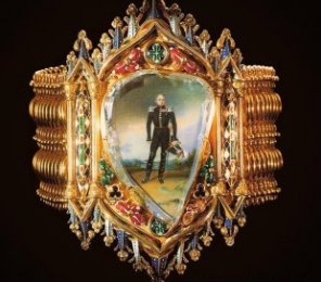 Экскурсия в Алмазный Фонд - Браслет с портретом императора Александра I